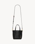 YSL Mini Toy Shopping Saint Laurent in Crocodile-Embossed Leather - Image 5